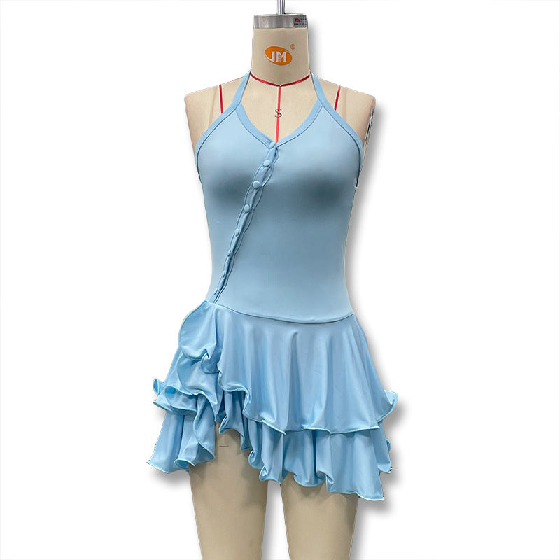 Zendea Women's Milk Silk Slim Fit Mini Dress Sleeveless Polyester Dress